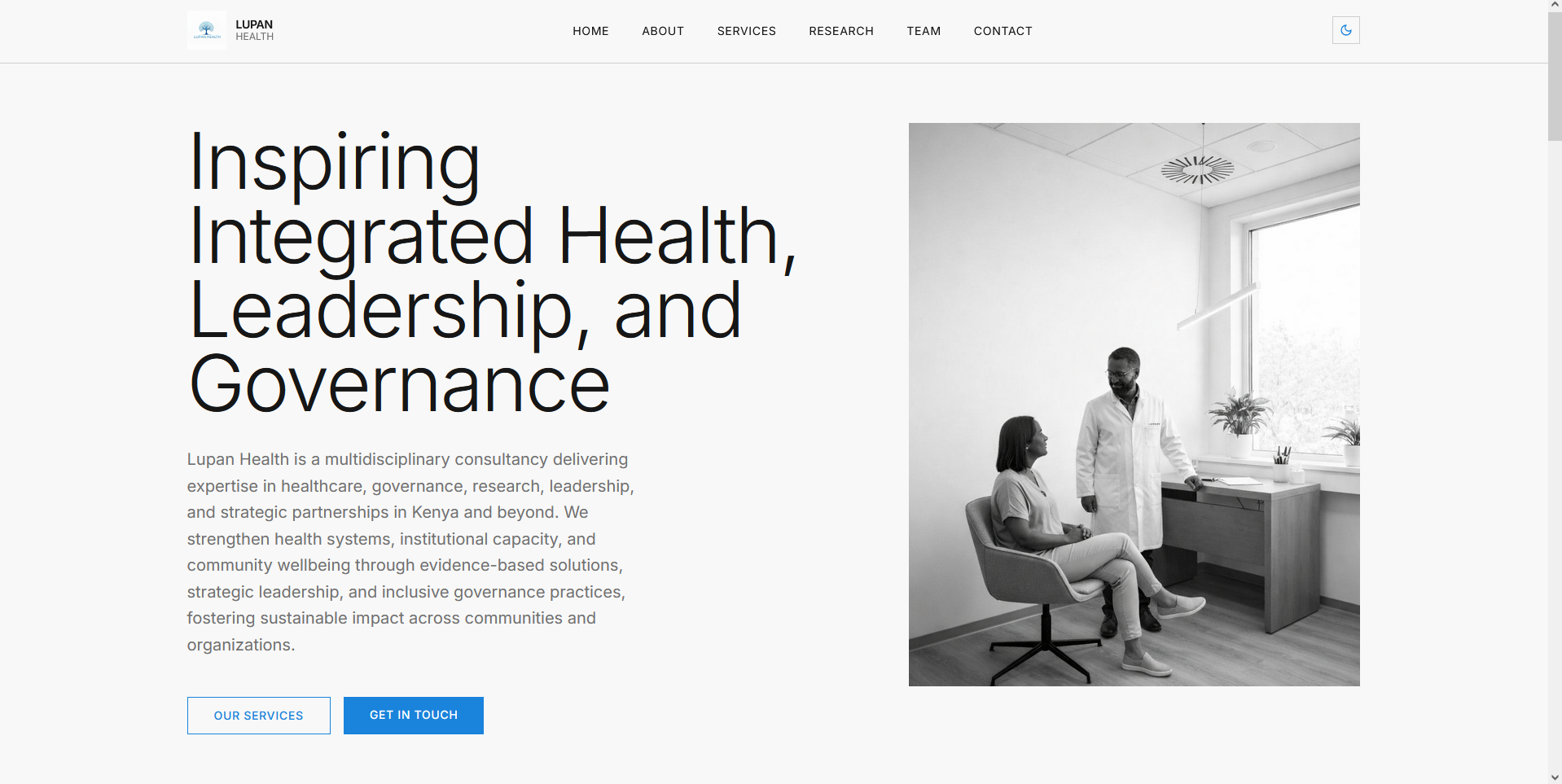 Lupan Health Website