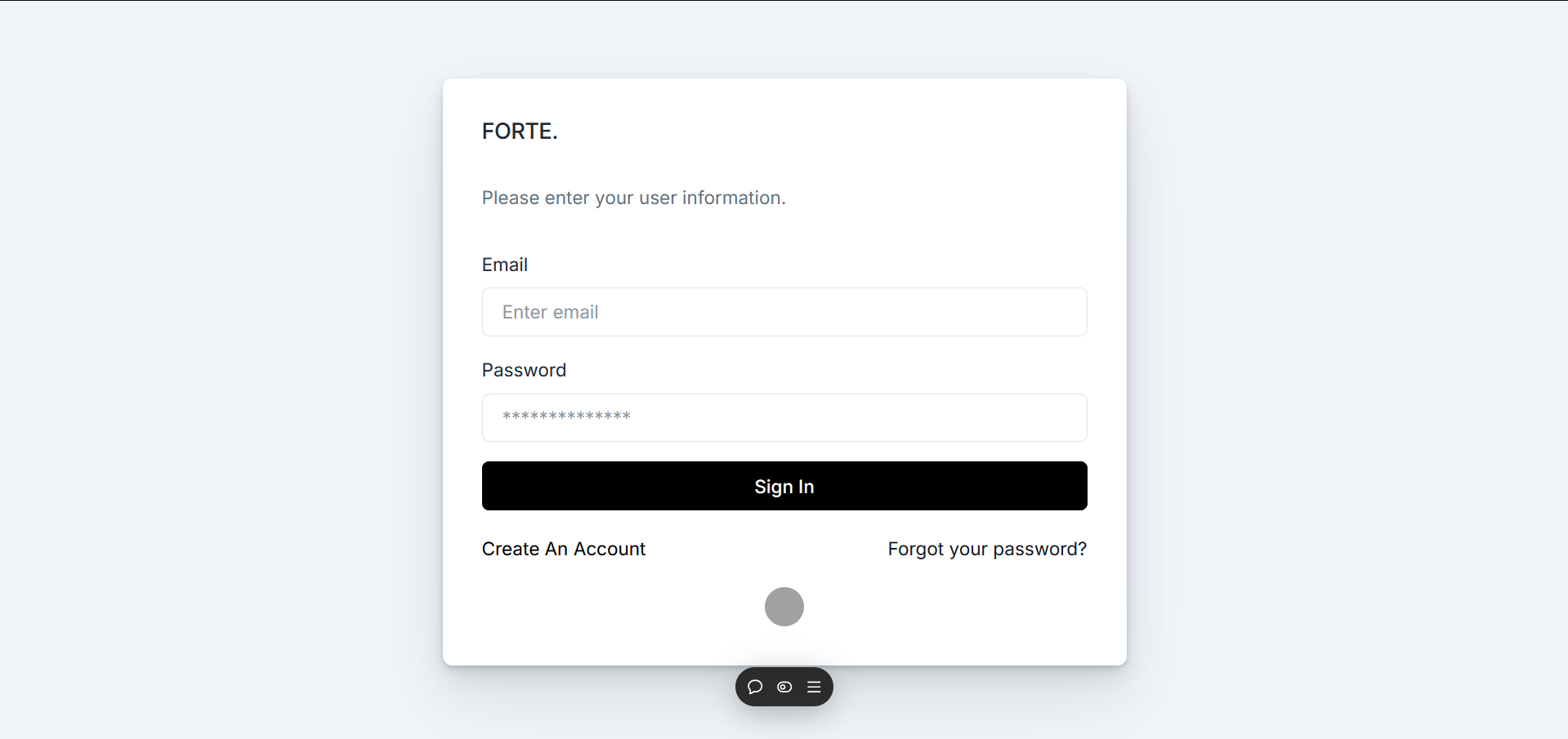 FORTE with nextJS